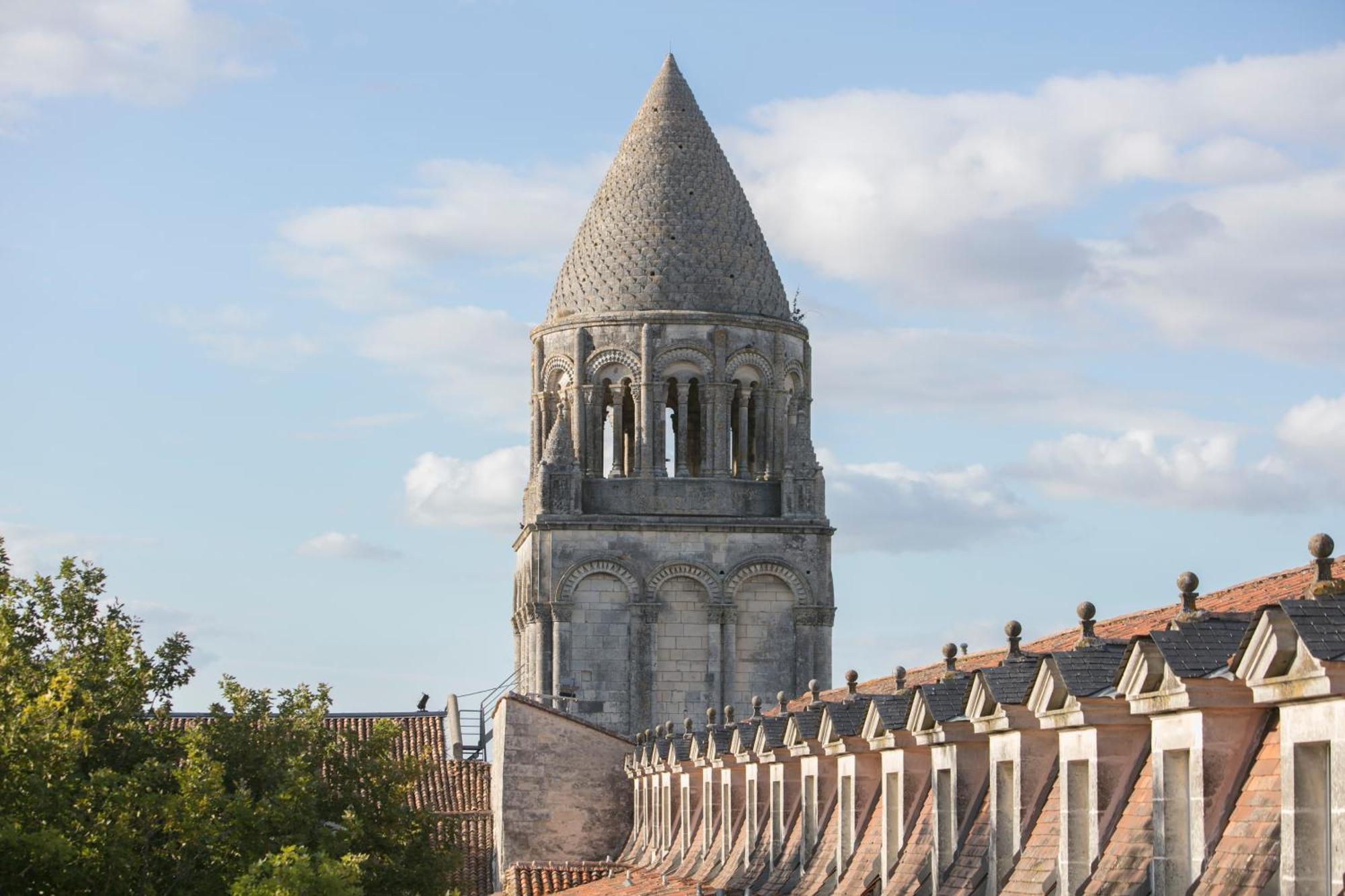 Les Chambres De L'Abbaye Saintes Exterior foto